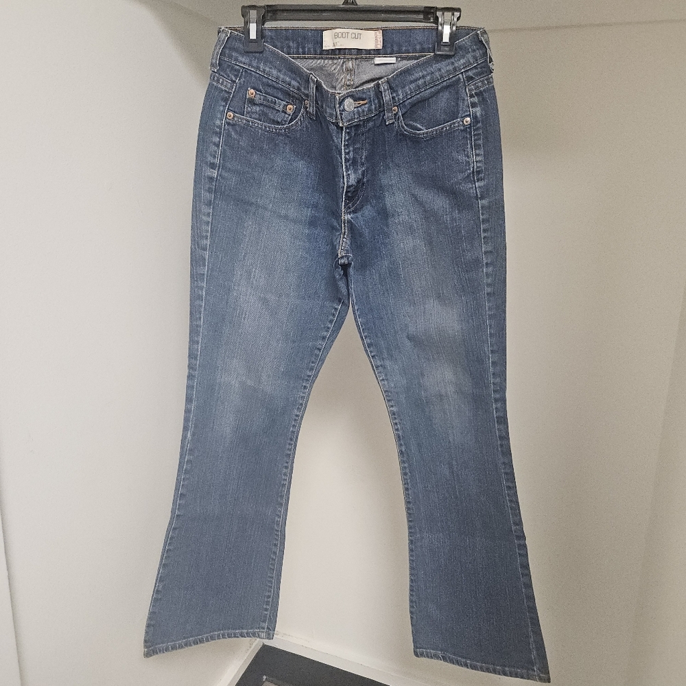 LEVI'S 515 RELAXED BOOT CUT JEANS SIZE 10 SLIM